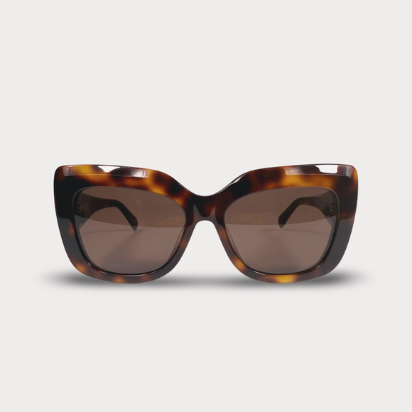 Emilio Pucci Rhinestone Logo Square Sunglasses - Picture 1 of 7